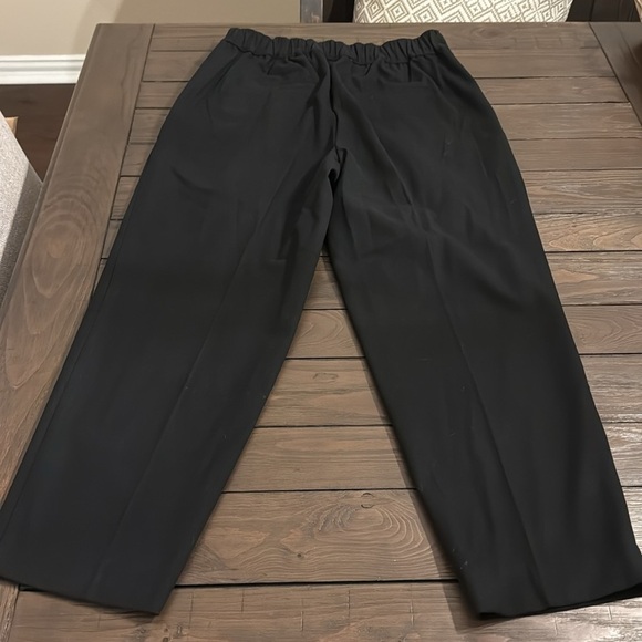 LOFT Black Pants Cropped Ankle Sz Medium Petite NWT - Picture 4 of 6